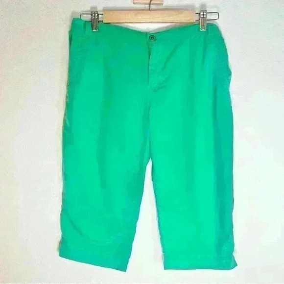 Patagonia Other - Patagonia Girls Green Bermuda Capri’s Size XXL 16/18